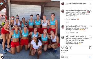 norwaybeachhandballwomen